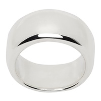 소피 부하이 Sophie Buhai Silver Large Flaneur Ring 241942F011000