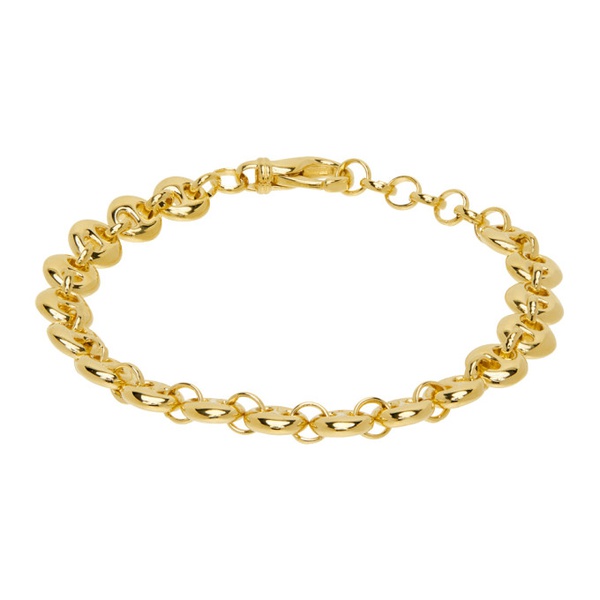  소피 부하이 Sophie Buhai Gold Circle Link Bracelet 232942F020000