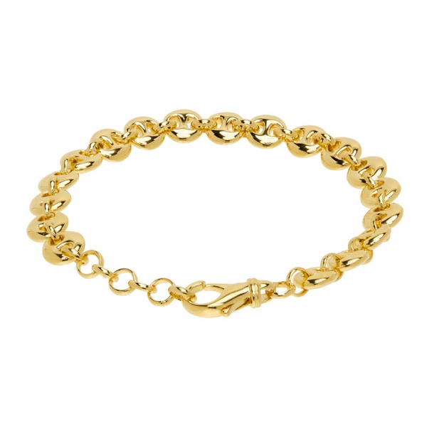  소피 부하이 Sophie Buhai Gold Circle Link Bracelet 232942F020000