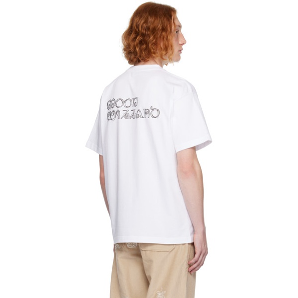  소울랜드 Soulland White Kai T-Shirt 232621M213003