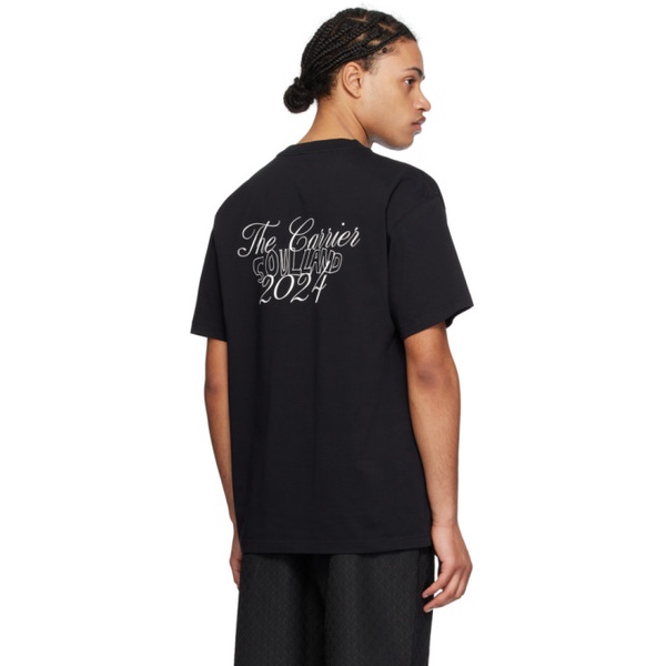  소울랜드 Soulland Black Kai T-Shirt 241621M213003