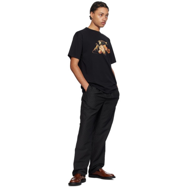  소울랜드 Soulland Black Kai T-Shirt 241621M213003