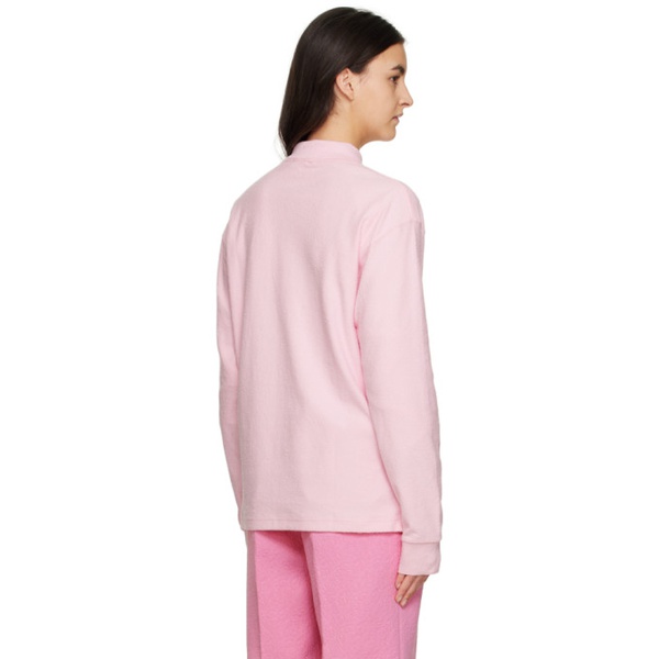  소울랜드 Soulland Pink Pepe Long Sleeve T-Shirt 231621F110002