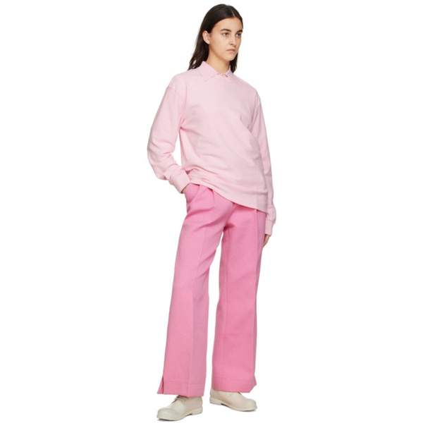 소울랜드 Soulland Pink Pepe Long Sleeve T-Shirt 231621F110002