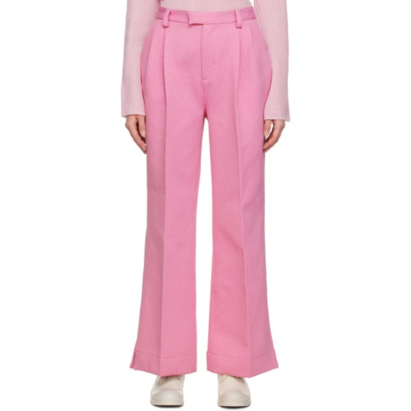  소울랜드 Soulland Pink Deni Trousers 231621F087003