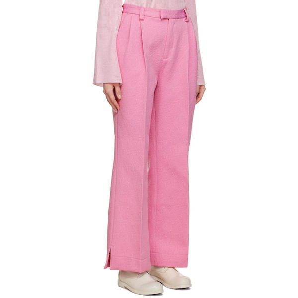  소울랜드 Soulland Pink Deni Trousers 231621F087003