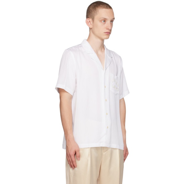  소울랜드 Soulland White Orson Shirt 232621M192003
