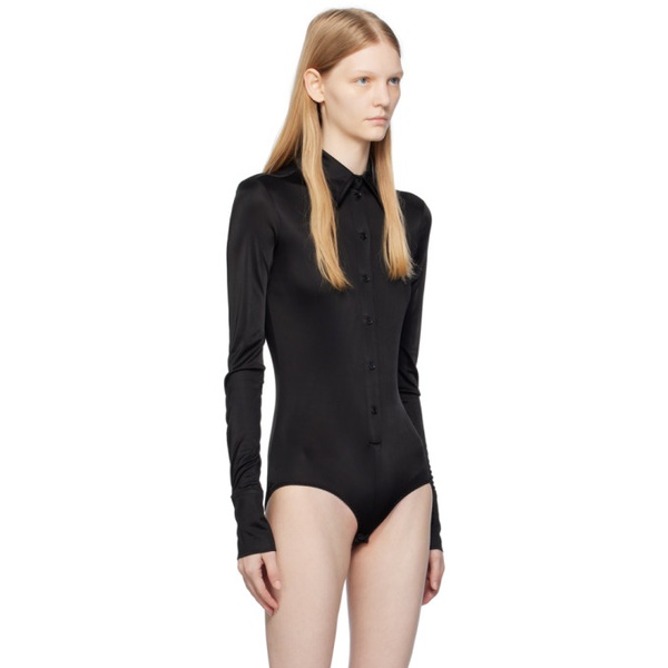  스포트막스 Sportmax Black Pera Bodysuit 232301F358001