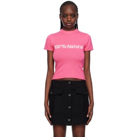 스포트막스 Sportmax Pink Udito T-Shirt 232301F110001