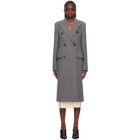 스포트막스 Sportmax Gray Adua Coat 232301F059006