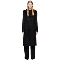 스포트막스 Sportmax Black Belford Coat 232301F059003