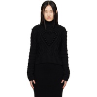 스포트막스 Sportmax Black Asturie Turtleneck 222301F099003