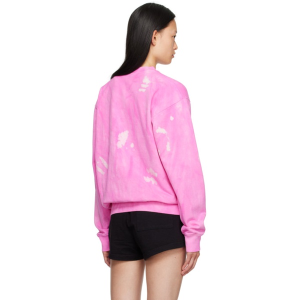  스포티 앤 리치 Sporty & Rich Pink Wellness Sweatshirt 232446F098013