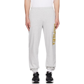 스포티 앤 리치 Sporty & Rich Gray California Sweatpants 241446M190000