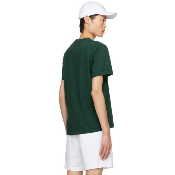  스포티 앤 리치 Sporty & Rich Green Backhand T-Shirt 241446M213003