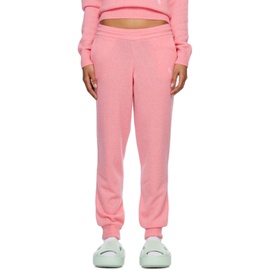 스포티 앤 리치 Sporty & Rich Pink Embroidered Sweatpants 231446F086005