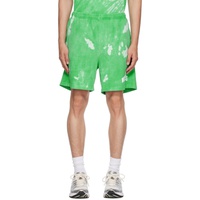 스포티 앤 리치 Sporty & Rich Green Wellness Ivy Shorts 232446M193003