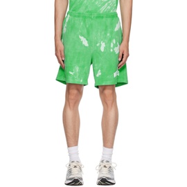 스포티 앤 리치 Sporty & Rich Green Wellness Ivy Shorts 232446M193003