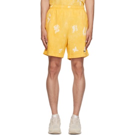 스포티 앤 리치 Sporty & Rich Yellow Serif Shorts 232446M193002