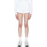 스포티 앤 리치 Sporty & Rich White Cotton Shorts 221446F088089