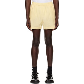 스포티 앤 리치 Sporty & Rich Yellow SRC Shorts 242446M193003