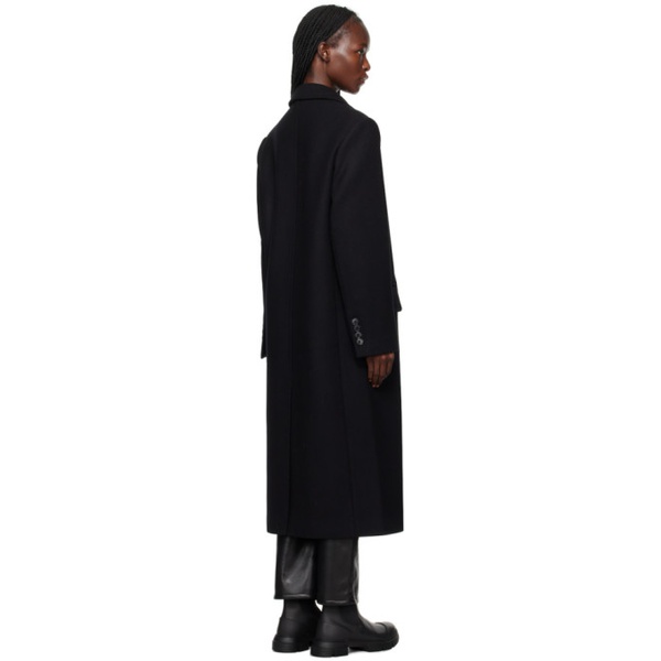  스탠드 스튜디오 Stand Studio Black Savile Coat 232321F059005