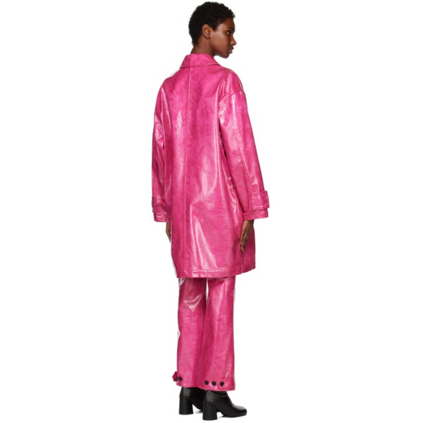  스탠드 스튜디오 Stand Studio Pink Conni Coat 231321F059001