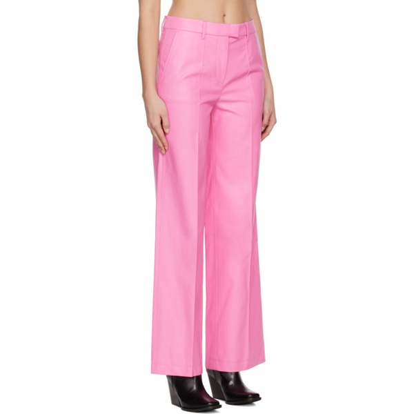  스탠드 스튜디오 Stand Studio Pink Mable Trousers 231321F087003