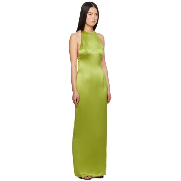  스타우드 Staud Green Janet Maxi Dress 241386F055009