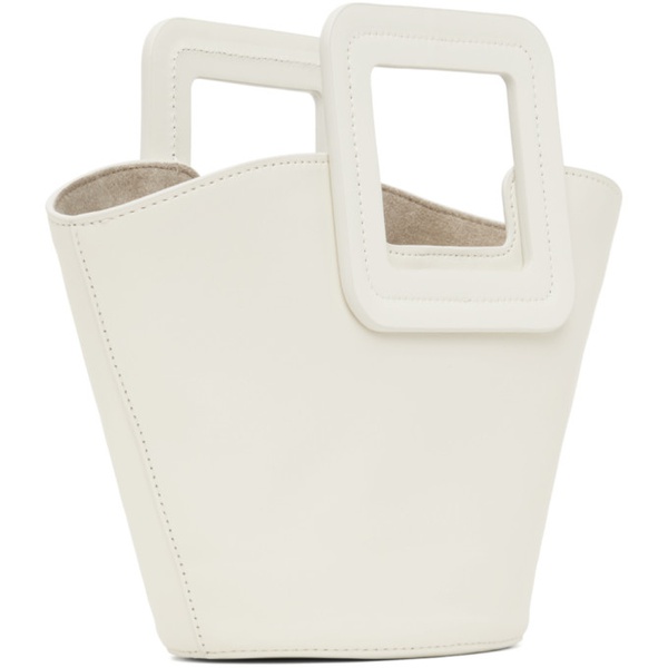  스타우드 Staud White Shirley Mini Bucket Bag 241132F046017