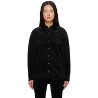 스타우드 Staud Black Matthew Shirt 232386F109001