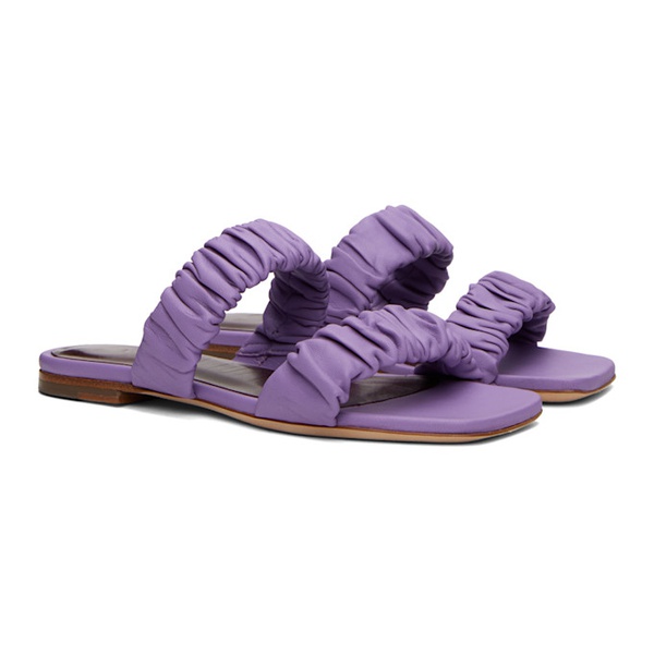  스타우드 Staud Purple Maya Sandals 231386F124004