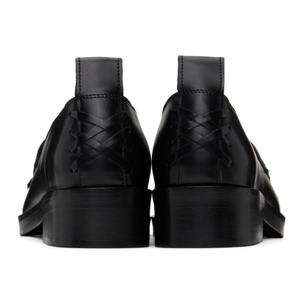  스테판 쿡 Stefan Cooke Black Leather Loafers 241300M225005