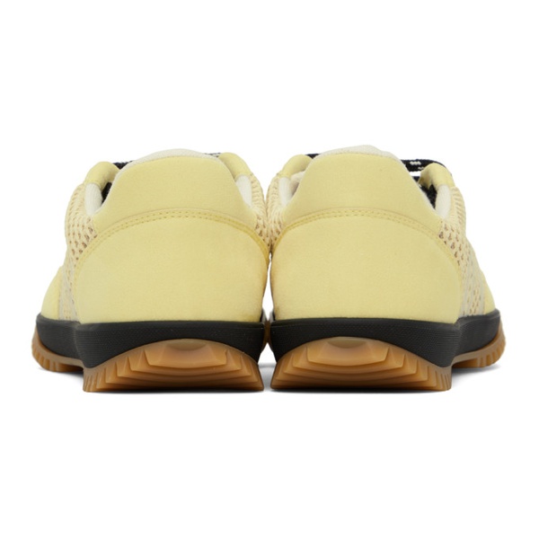 스텔라 맥카트니 스텔라 맥카트니 Stella McCartney Yellow S-Wave Sport Mesh Paneled Sneakers 242471F128001