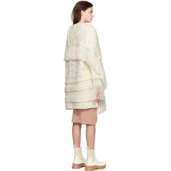 스텔라 맥카트니 스텔라 맥카트니 Stella McCartney 오프화이트 Off-White Paneled Coat 222471F059003