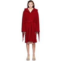 스텔라 맥카트니 Stella McCartney Red Teddy Coat 222471F059005