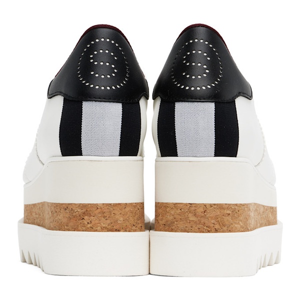 스텔라 맥카트니 스텔라 맥카트니 Stella McCartney White Sneak-Elyse Platform Sneakers 242471F120000