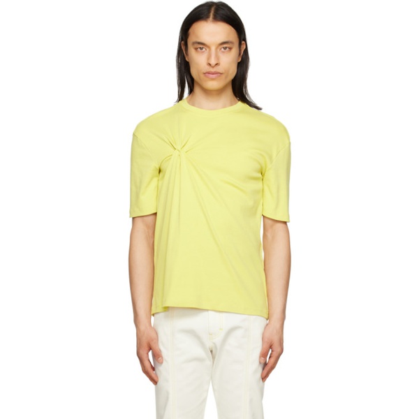 Steven Passaro Yellow Knot T-Shirt 232662M213001