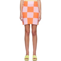 스타인 고야 Stine Goya Orange & Pink Andria Miniskirt 231905F090001
