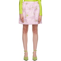 스타인 고야 Stine Goya Pink Siw Miniskirt 231905F090005