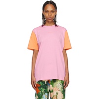 스타인 고야 Stine Goya Pink & Orange Margila T-Shirt 231905F110006