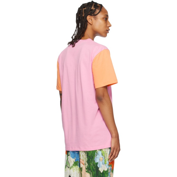  스타인 고야 Stine Goya Pink & Orange Margila T-Shirt 231905F110006