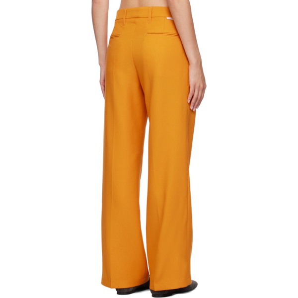  스톡홀름(서프보드)클럽 Stockholm (Surfboard) Club Orange Bootcut Trousers 231137F087005