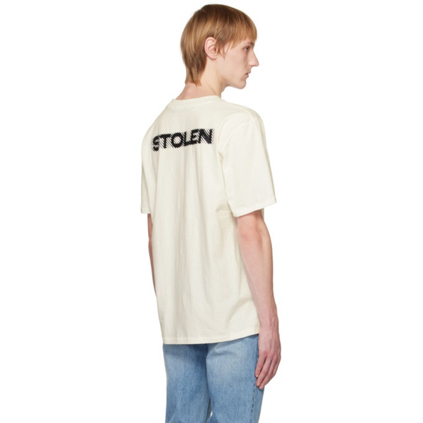  스톨렌 걸프렌드 클럽 Stolen Girlfriends Club White Buzzsaw T-Shirt 231068M213001