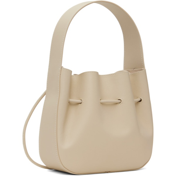  Studio Amelia Beige Mini Cinched Top Handle Bag 241997F046000
