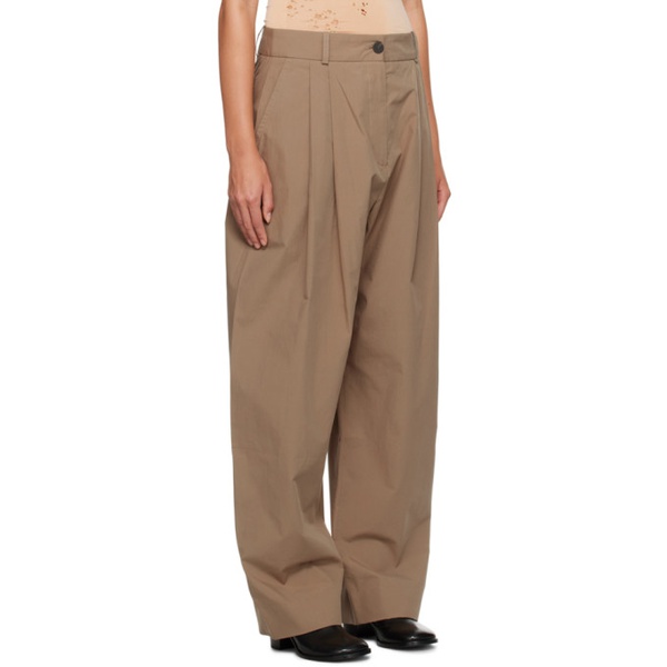  스튜디오 니콜슨 Studio Nicholson Brown Acuna Trousers 232608F087004