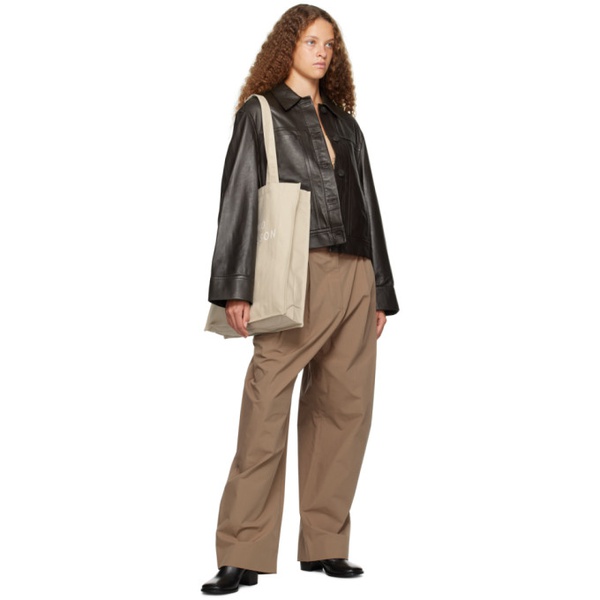  스튜디오 니콜슨 Studio Nicholson Brown Acuna Trousers 232608F087004