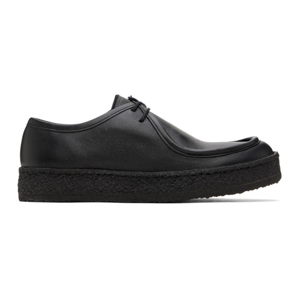  스튜디오 니콜슨 Studio Nicholson Black Leitch Oxfords 232608F120001