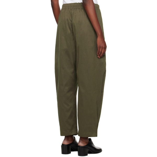  스튜디오 니콜슨 Studio Nicholson Green Toba Trousers 232608F087030