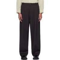 스튜디오 니콜슨 Studio Nicholson Black Nemo Trousers 241608M191012